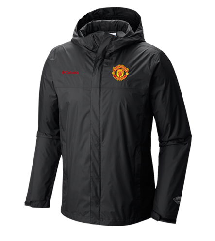 manchester united columbia heatzone 1000 turbodown hooded jacket